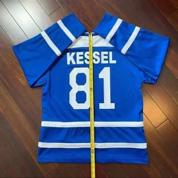 NHL Toronto Maple Leafs Hockey Jersey #81 Phil Kessel Blue White Small - Picture 9 of 13